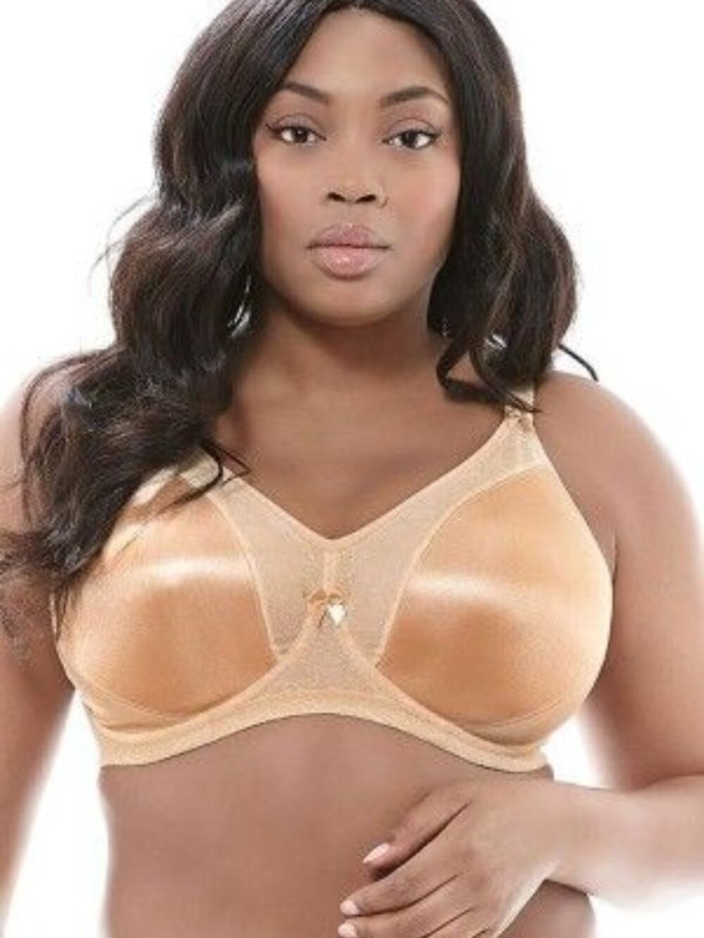 Goddess GD6750 Yvette Banded Underwire Lace Bra 38J US38GG UK